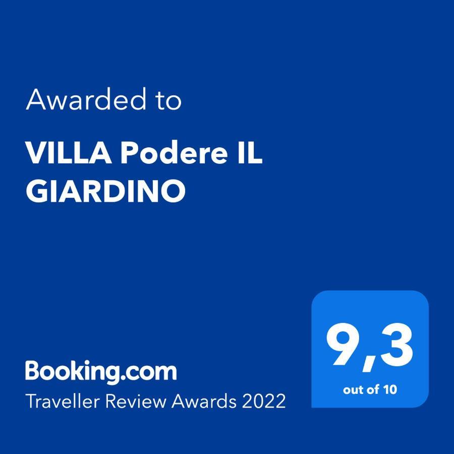 VILLA Podere IL GIARDINO Castiglion Fiorentino Exterior foto