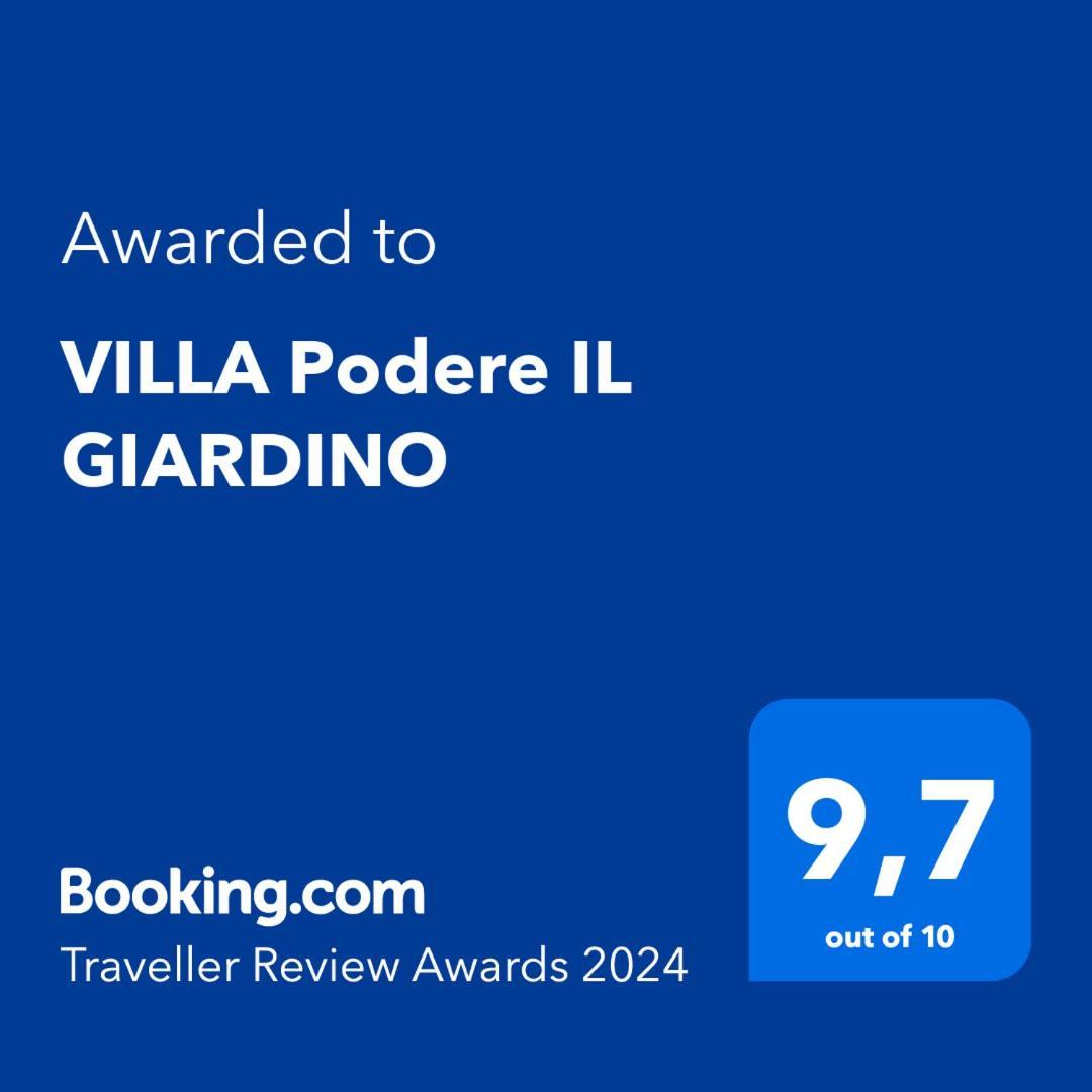 VILLA Podere IL GIARDINO Castiglion Fiorentino Exterior foto